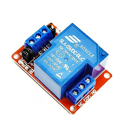 Module atasabile Arduino - Modul 1 releu 5V, actionare high level / low level