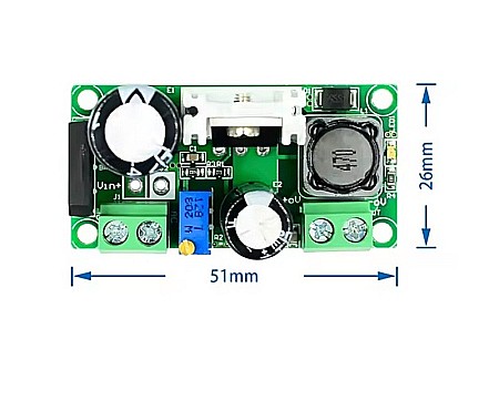 Modul AC/DC-DC step-down LM2596HV, de la 5-35V la 3.3-30V, 3A, ajustabil [1]