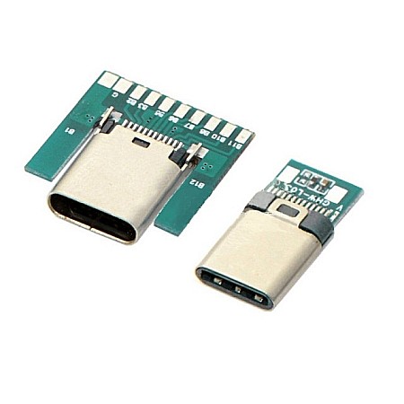 Modul Conector USB Tip C 3.1 Tata 24 Pin [1]