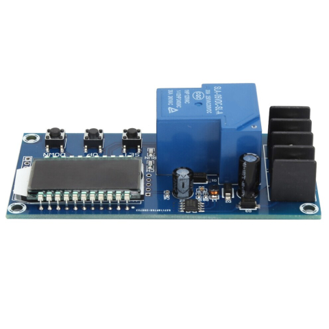 Modul control incarcare acumulatori XY-L30A 6–60V, cu releu, LCD si UART [2]