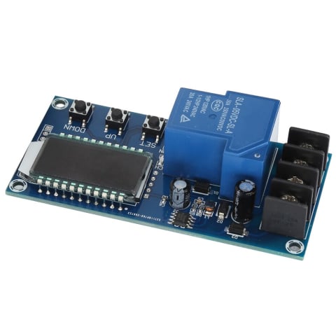 Acumulatori, BMS si accesorii - Modul control incarcare acumulatori XY-L30A 6–60V, cu releu, LCD si UART