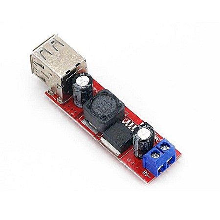 Convertor step-down DC-DC de la 6-40V la 5V, dual USB, 3A incarcare telefon [3]