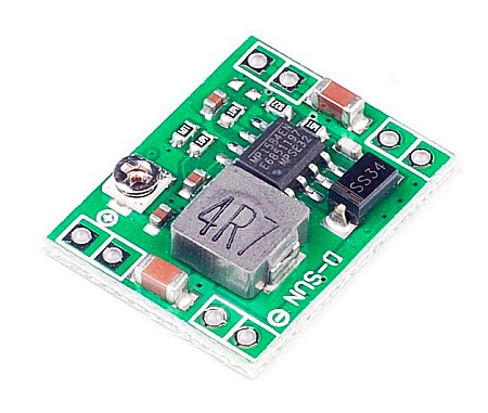 Modul DC-DC step-down 3A, 4.5-28V la 0.8-20V MP1584EN ajustabil [1]