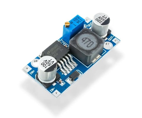 Convertoare DC-DC - Modul DC-DC step-down LM2596 3-40V la 1.5-33V ajustabil