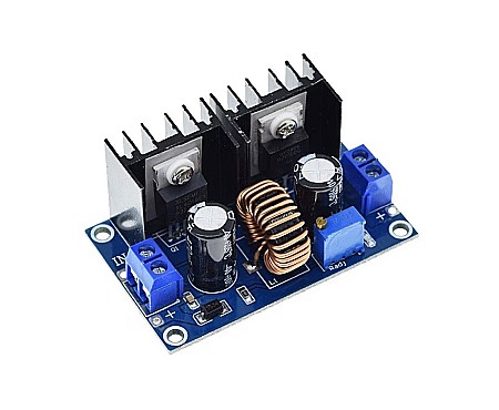 Surse de alimentare - Modul DC-DC step-down Xl4016E1, de la 4-40V la 1.25-36V, 8A, ajustabil