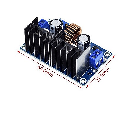 Modul DC-DC step-down Xl4016E1, de la 4-40V la 1.25-36V, 8A, ajustabil [1]