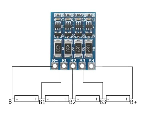 Modul de balansare 4S pentru baterii Li-ion (16.8V) [2]