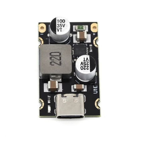 Modul incarcare rapida USB-C PD 65W, QC3.0, PPS, DC 8V-30V [1]