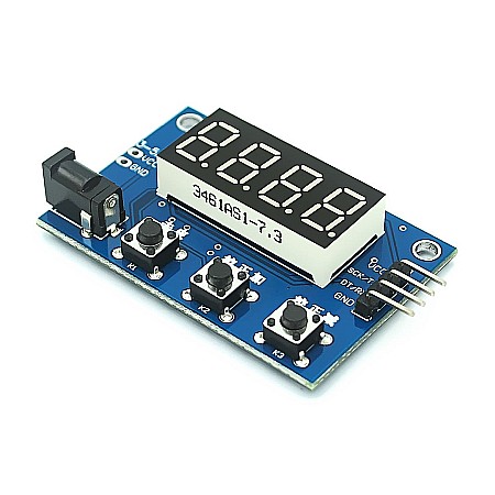 Senzori Arduino - Modul display HX711 pentru senzor greutate si presiune