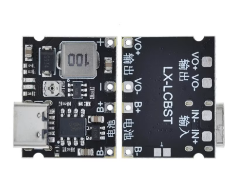 Modul incarcare acumulator Li-ion USB-C, cu convertor step-up reglabil [1]