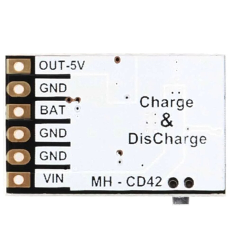 Modul incarcare-descarcare Li-Ion 18650, 4.2V-5V, 2A, protectie OCP/OVP/SCP/OTP [2]