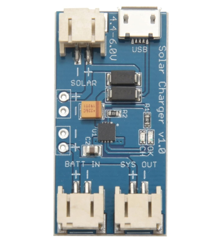 Modul incarcare solara CN3065, 500mA, micro-USB, acumulatori Li-ion/Li-Po 3.7V [1]