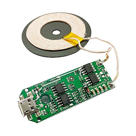 Acumulatori si Module BMS - Modul incarcare Wireless 5V1A