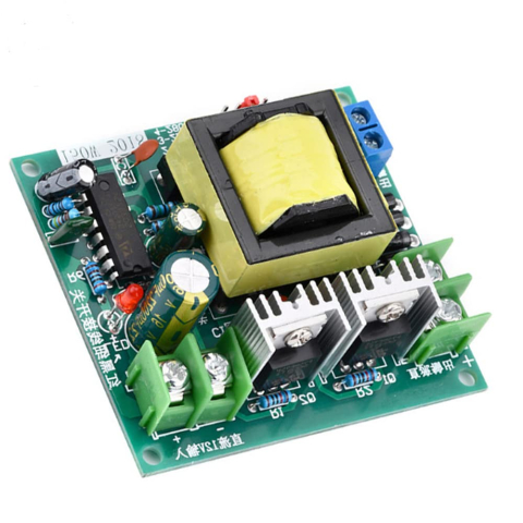 Invertoare DC-AC - Modul invertor 12V DC la 110V/200V/220V/280V, 150W, iesiri AC/DC, selectare prin jumper