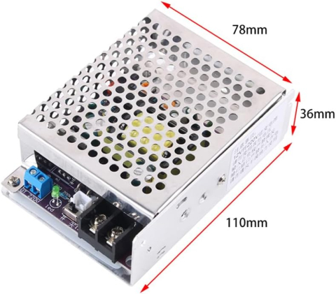 Modul invertor DC-AC 12V la 210–230V, sinusoida modificata, 100W continuu, 300W varf [3]