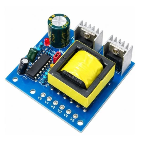 Invertoare DC-AC - Modul invertor DC-AC 12V la 220V, 150W, unda patrata de inalta frecventa