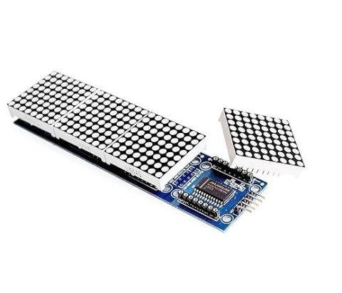 Modul matrice LED MAX7219 4-in-1, 32x8 LED-uri, 5V [2]
