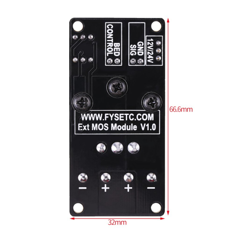 Modul MOSFET 30A 12-24V pentru pat incalzit imprimanta 3D [3]