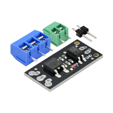 Arduino si ESP32 - Modul MOSFET AOD4184 40V 50A, cu optocuplor, control PWM 3V/5V