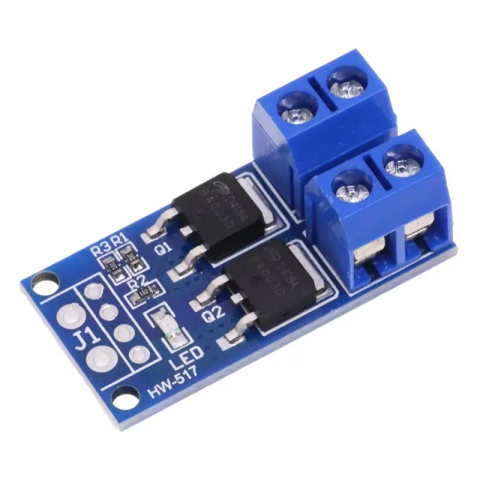 Module atasabile Arduino - Modul MOSFET de putere, PWM trigger 5V-36V, 15A, 400W
