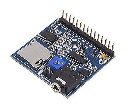 Module atasabile Arduino - Modul MP3/WAV Voice Player Micro SD