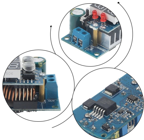 Modul regulator solar MPPT cu afisaj, 6-36V, 5A, reglabil [1]