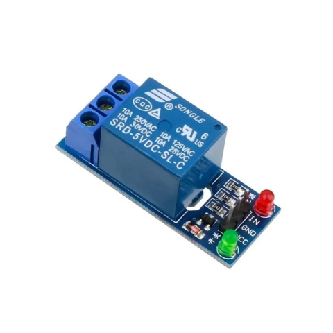 Relee - Modul releu 1 canal 5V, 10A, SRD-05VDC-SL-C, comanda high level