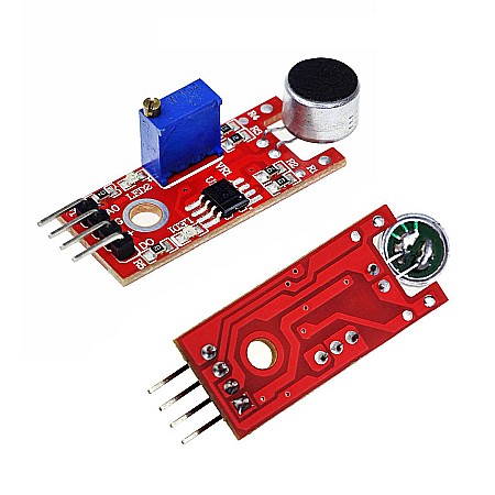 Senzori Arduino - Modul senzor detectare sunet cu microfon KY-037