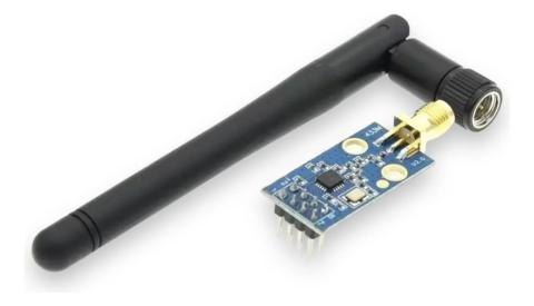 Module Wireless - Modul transceiver wireless CC1101, 433MHz, cu antena SMA reglabila