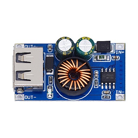 Modul USB incarcare rapida, QC, intrare DC 6-32V step-down la 5V [2]