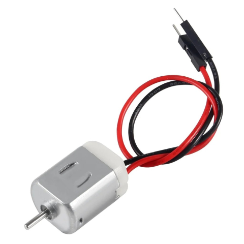 Motoare DC - Motor DC 130 cu perii, 3-6V, ax 2mm, cu fire de conectare