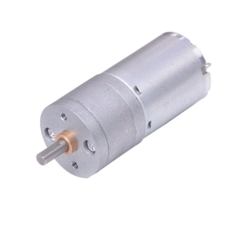 Motoare, variatoare si accesorii - Motor DC cu reductor 25GA370, 12V, 100RPM, ax D 4x25mm