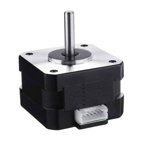 Piese electrice si electronice - Motor pas cu pas NEMA 17 17HS2408S, 0.6A, 12N.cm