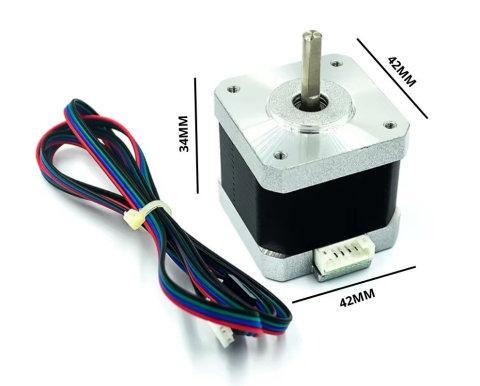 Motor pas cu pas NEMA 17 42HB34F08AB, 1.7A, 34mm, cu cablu, imprimanta 3D si CNC [2]