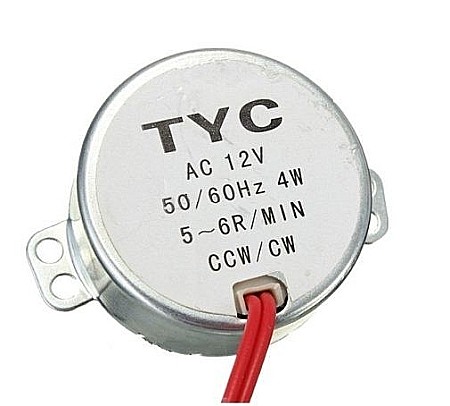 Robotica - Motor sincron TYC-50 AC 12V, 5/6rpm, 4W