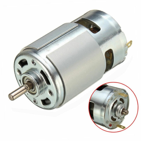 Robotica - Motor universal 775 cu ax rotund, cuplu mare, 12-24V, 15600 rpm