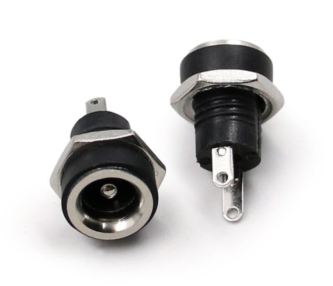 Mufa alimentare mama DC 5.5x2.1mm, 2 pini, montaj panou [3]