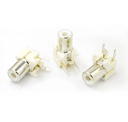 Mufa audio RCA AV single hole 3 pini [3]