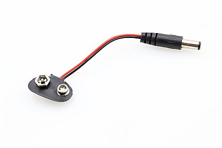 Mufa baterie 9V cu conector DC Jack 5.5x2.1mm [1]