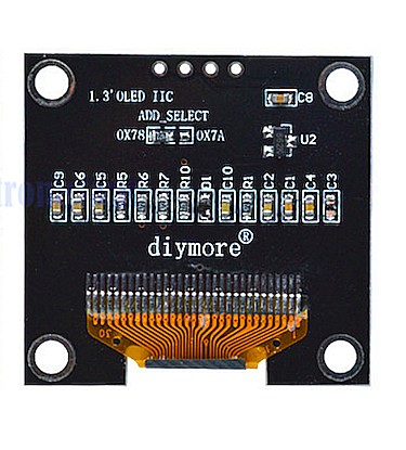 OLED 1.3" 128x64 pixel [1]