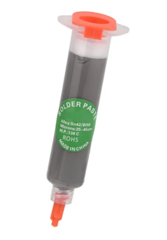 Scule, instrumente de masura - Pasta de lipit Sn42/Bi58, 55g, punct topire 138°C