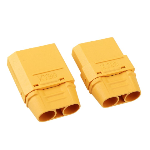Pereche conectori XT90H mama-tata, 2 pini, cu protectie, 40A [3]