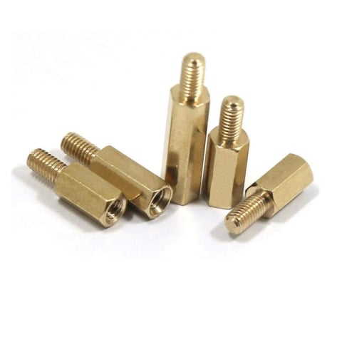 Arduino si ESP32 - Pilon distantier hexagonal PCB M3, alama, 15+6mm (set 4 buc.)