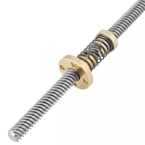 Piulita anti-backlash T8x8 cu arc pentru surub trapezoidal, pas 2mm, avans 8mm [4]