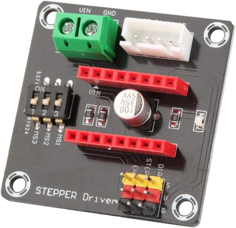 Placa extensie driver motor pas cu pas A4988 si DRV8825, 12-30V