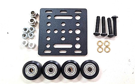 Placa V-Slot imprimanta 3d 20x20mm cu role OPENBUILDS [4]