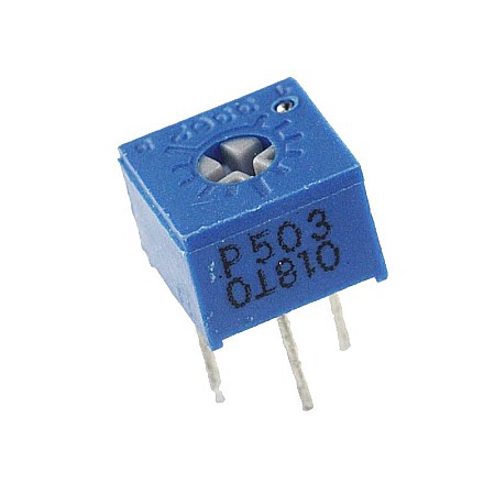 Componente Arduino - Potentiometru reglabil 3362P 503 50KΩ 500mW