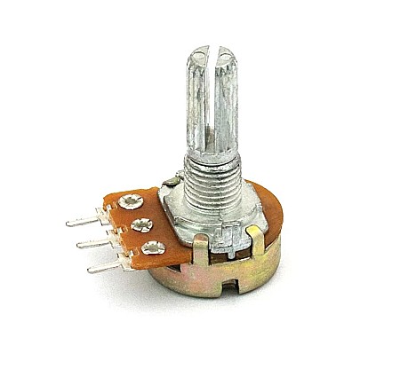 Componente Arduino - Potentiometru WH148 10KΩ, 20mm, 3 pini