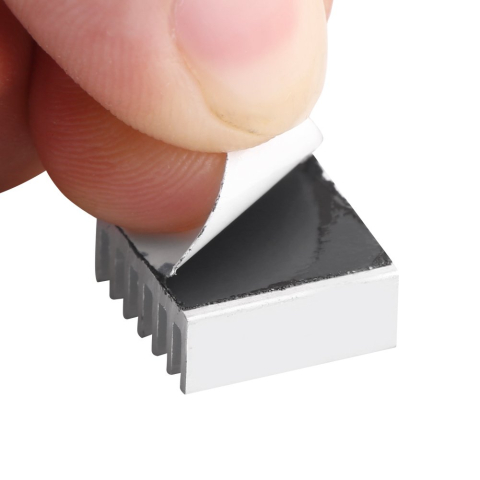 Radiatoare aluminiu cu adeziv 3M, 14x14x6mm (set 4 buc.) [1]