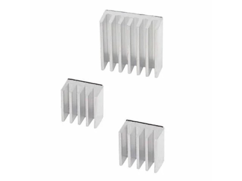 Piese electrice si electronice - Radiatoare aluminiu cu adeziv, Raspberry Pi (set 3 buc.)